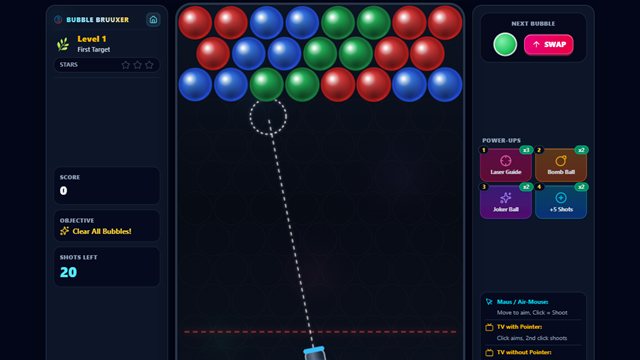 Bubble Bruuxer gameplay